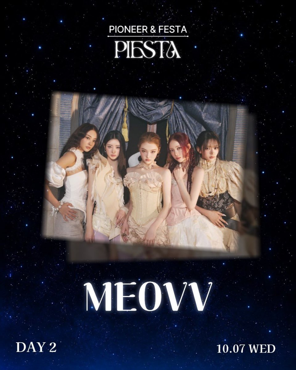 meovvsupport's tweet photo. #MEOVV has been announced as a participant in the second day of the Gyeongsang National University's 2026 'PIESTA'
🕑 october 7, 2026 https://t.co/NwlITB7EIW