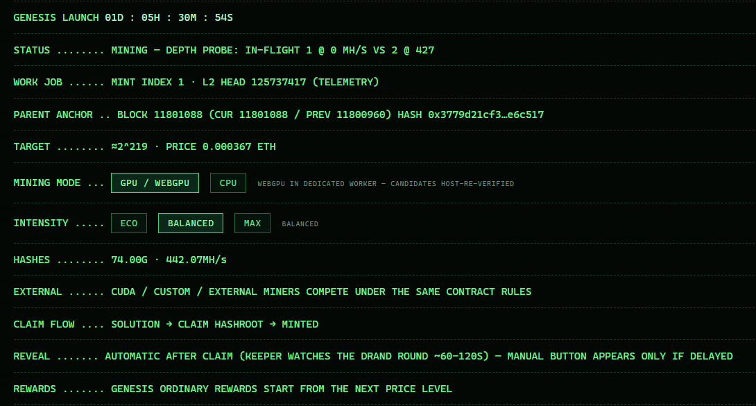 HashRootrh's tweet photo. Ok, after a few days of crying in the corner, i could finally pull myself together and finish this thing. A few more minor UI fixes and we are good to go. LFG. (RH testnet screenshot). https://t.co/eAyJSjE5AP