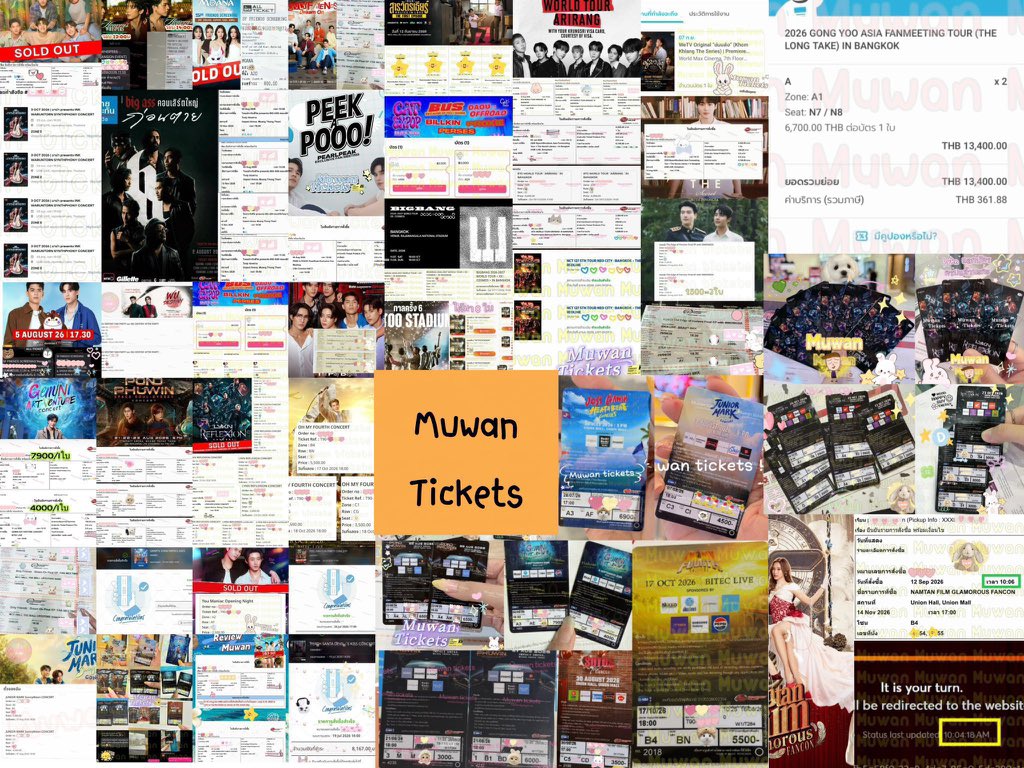 FhunNattha's tweet photo. 📢เปิดรับกดบัตร DEWTEE SECRET AREA FANCON 🎸🏀✨

✅เข้าผังไว/ค่าบัตรลูกค้าชำระเอง
✅กดได้ค่อยชำระ
✅กดแบบ 1:1 ทุกคิว 

🎫ค่ากดบัตร 
6900,B3 = 800/ใบ 
5900= 600/ใบ
4500=500/ใบ 
4000=400/ใบ
3500-1500=300/ใบ 

📥จองคิว dm ได้เลยนะคะ🍀

💌รีวิวร้าน 👇🏻
https://t.co/SbbAux8N79

#รีวิวกดบัตรกับหมูหวาน 🐷🎫🪽✨
#DewTeeFancon #dew_jsu  #DewTee 
 #vitheepanich #ดิวธี