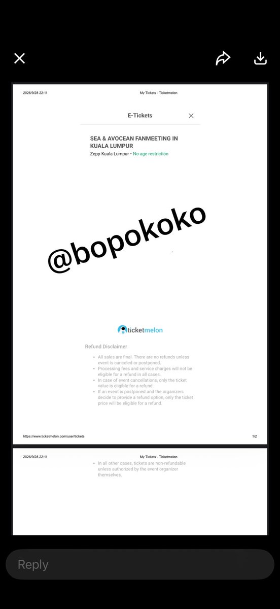 bopokoko's tweet photo. ร้านดีลบัตรที่เริ่ดที่สุด อัพเดทตลอด ช่วยคุย ช่วยหาให้อย่างดี ไม่ผิดหวังค่ะ กราบ 💖🙏🏻🥹 #babiebubuticket https://t.co/wxqCclHs1c
