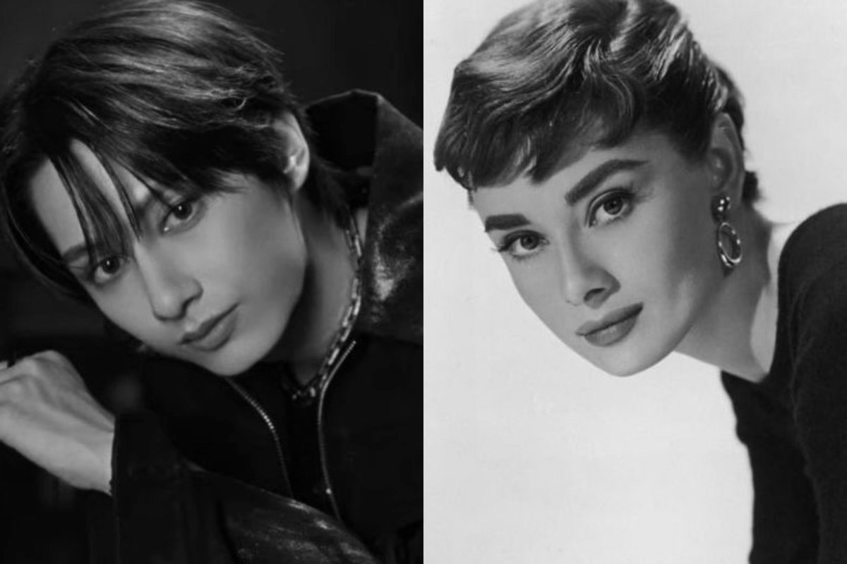 JunPOPbase's tweet photo. Never beating the Audrey Hepburn reincarnation allegations. https://t.co/HoGZT8EXu8
