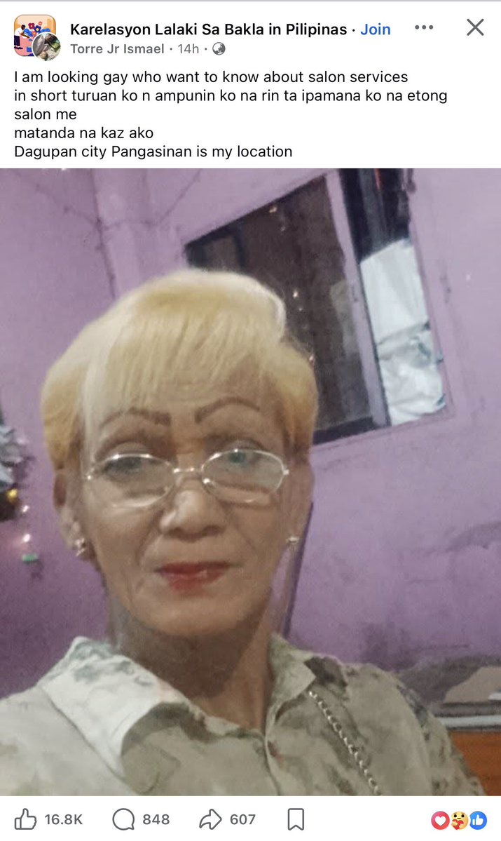 3st3_'s tweet photo. Share ko lang nakita ko sa Feed ko nakakatouch sya. kung i babase sa post nya mukhang wala siguro syang family na pwede ipag pamana salon nya. Hopefully makahanap sya ng mag cocontinue ng Salon nya huhu https://t.co/MRgoxx0XTL