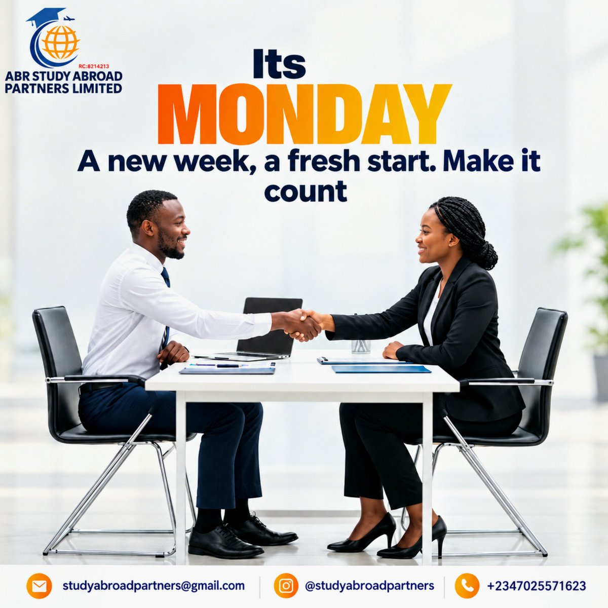 studyabroadpart's tweet photo. A new week, a fresh opportunity to move forward. Wishing you a productive and fulfilling week ahead.

#newweek #studyabroad #education https://t.co/lA4RG6zkKr