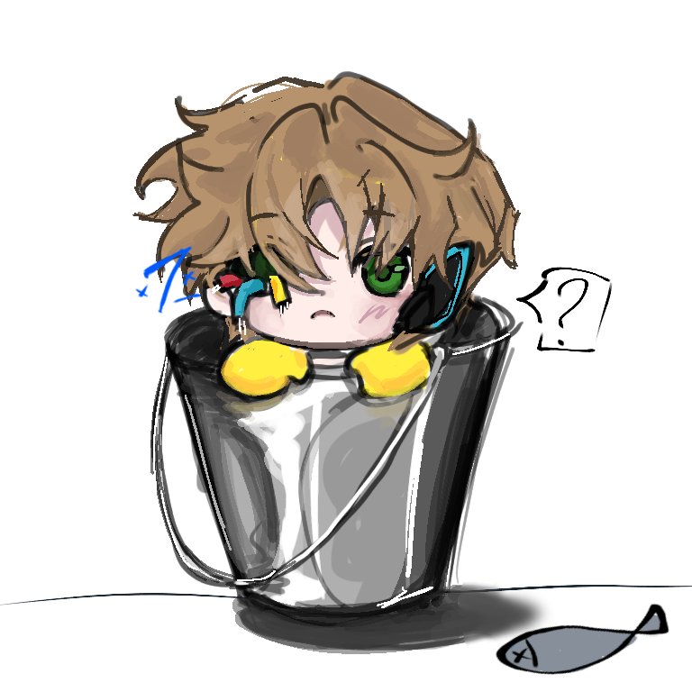 Rawkii7's tweet photo. Bucket of Deckard

#nqh #notquitehuman #deckard #fanart https://t.co/4VCW9ekqxd