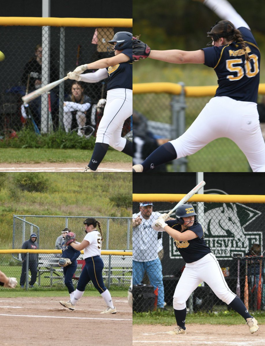 alinapatt50's tweet photo. Yesterday our team won the SUNY- Morrisville NY tournament @MorrisvilleSB. We played against all 16u teams as a 14u team.
Pitching Stats-
-12 Ks in 13 innings 
- ERA was 0 in the semifinal game
-WHIP 0.83 in the semifinal game  
Batting Stats-
- 2 doubles 
- 5 singles 
Go S&amp;S! https://t.co/7pa4XxnIKb