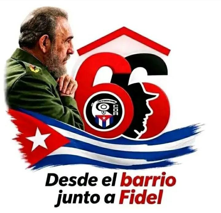 Yulian_SNTCGS's tweet photo. El #SNTCGS felicita a todos los cederistas cubanos en el aniversario 66 de la creación por #Fidel, de los Comités de Defensa de la Revolución. #100AñosConFidel @Colina_CTCuba @Cuba_CTC https://t.co/2coFXc553C