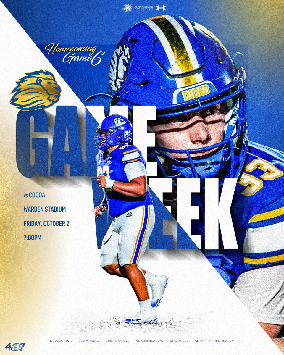 Royals__FB's tweet photo. HOMECOMING UNDER THE LIGHTS ๐
Cocoa comes to Warden.
Friday | 7 PM
@bignoa_66
@RhettPifer
#B4B
#PTBD https://t.co/U4KDIzzWkE