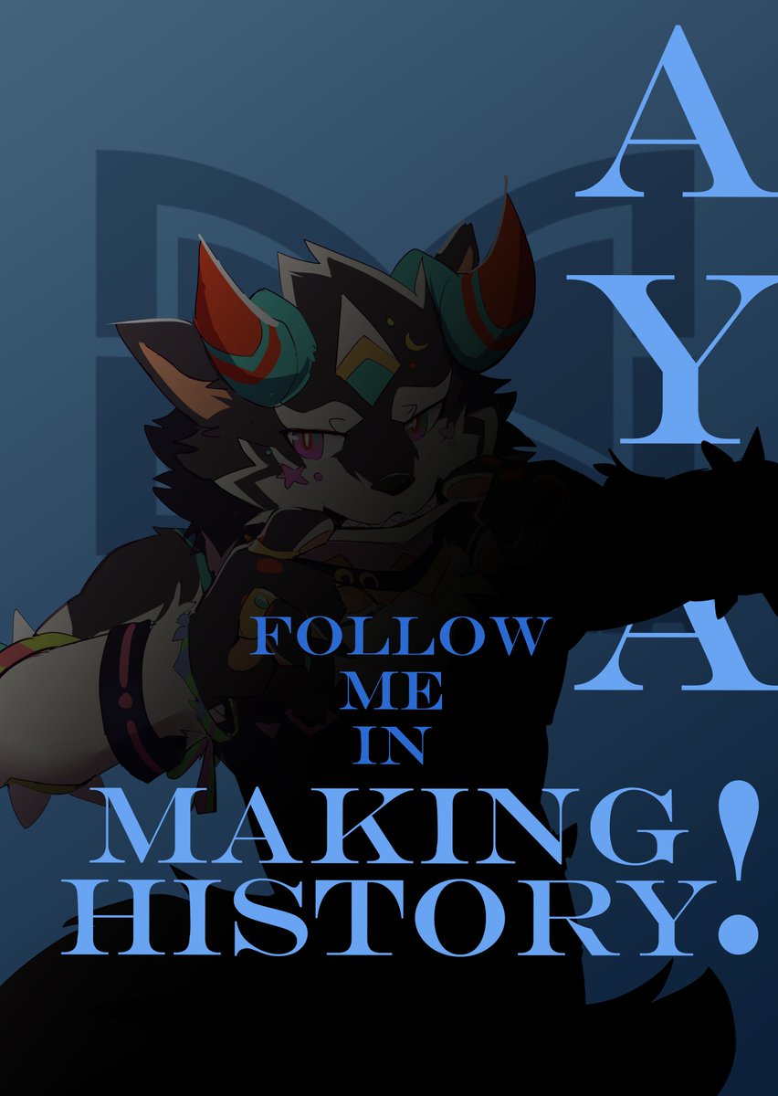 Furstoria's tweet photo. Follow me in making history! - @TaoruWolf 
🎨: @_Hatohui #furry #furryart https://t.co/G7nyoCQgEb