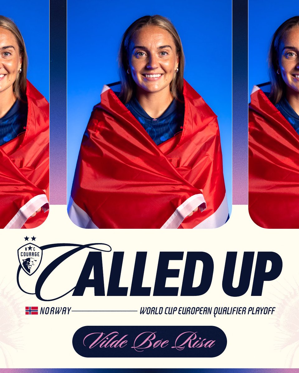 TheNCCourage's tweet photo. Vilde’s heading to Norway 🇳🇴 https://t.co/0tvVwf22mh