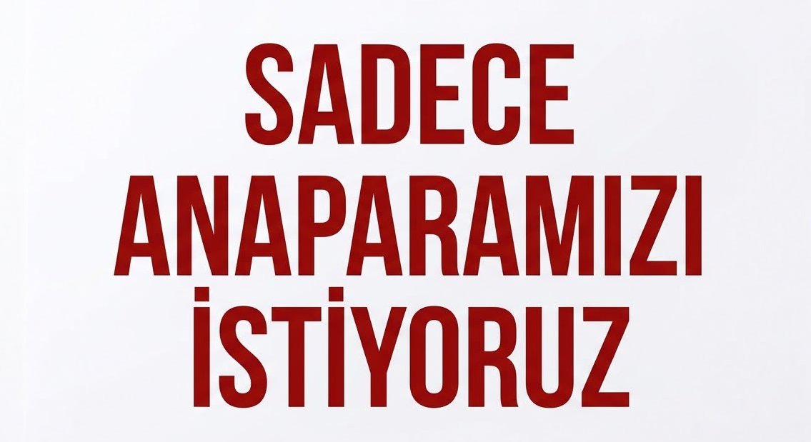 fonmagduriyeti's tweet photo. -Yatırım yaptık, zararı göze aldık.
-Ama SATMA HAKKIMIZIN elimizden alınacağını bilmiyorduk!

🔴 Tek talebimiz: ANA PARAMIZ İADE EDİLSİN! 🔴

#HALKINSESINIDUYUN
#FonMağdurlarıZorDurumda #paramıznerede #thf #tly #tp2 #FonMağdurlarıAçıklamaBekliyor #FonMağduriyetiSonBulsun #spk #bist #fonmağdurları