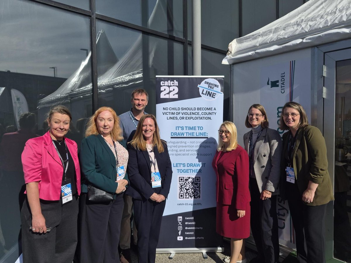 Catch22's tweet photo. Excellent discussion at our #LabourPartyConference roundtable on young victims today. We explored how to better support children &amp; young people affected by crime, abuse &amp; exploitation. 

Thanks to @Jess4Lowestoft @SutherlandEmer &amp; all expert contributors #LabCon26 #Safeguarding https://t.co/pKvWWPt76g