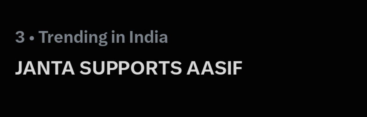 BiggbossKaTadka's tweet photo. Exclusive 

JANTA SUPPORTS AASIF is Trending in India...

RT if you are participating... https://t.co/D6kiS4gUtL
