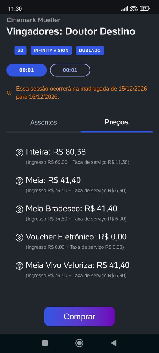 paulacadenassi's tweet photo. Chocada com o valor de Vingadores 😔😔 https://t.co/S4oF8jpuH1