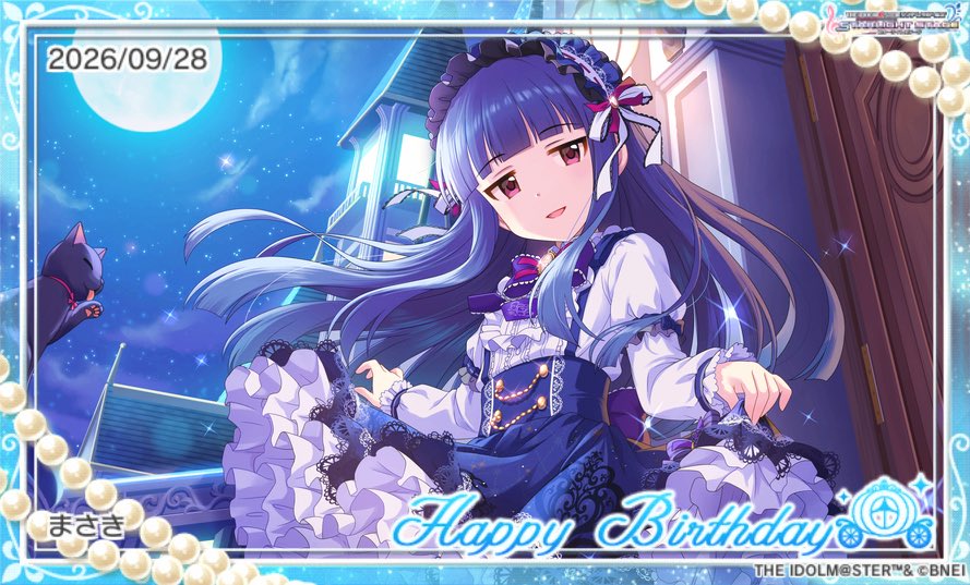dere_masaki's tweet photo. お誕生日おめでとう！　#佐城雪美誕生日 #デレステ https://t.co/avKGugm7Hr