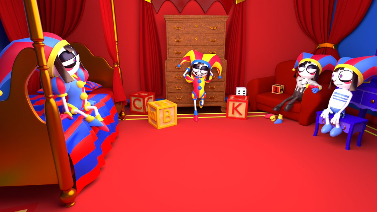 Flourishinnin's tweet photo. I made these a week ago but the bright as shit illumination made everything look ugly
Idk how to use blender https://t.co/EfZ358ZYx2