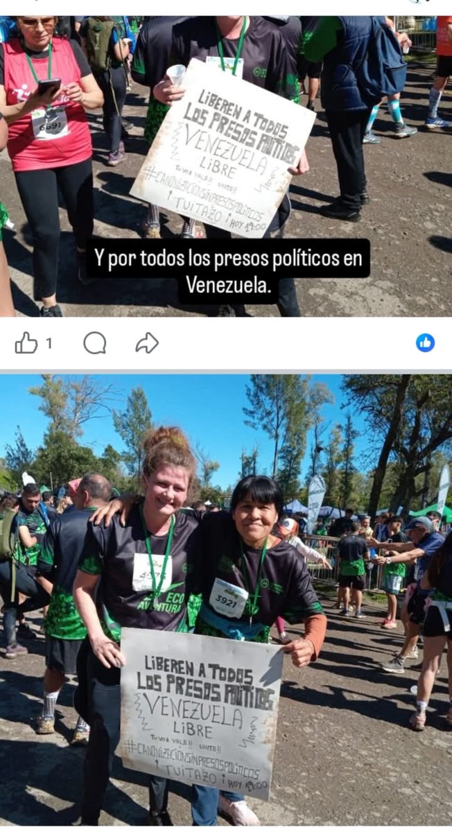 Lucia65247437's tweet photo. Hace un año, y sigo acá,  quiero terminar, quiero callar, meditar y que fluya,pero no puedo.Hay una oración que resuena en mi mente: la vos de mi hermano que  me llama y se muestra positivo ,bien, para que yo no lo lleve a la realidad que lo lastima y duele. Me dice: _Hablá vos_  
Le digo: ok , si ,Bueno. Y  como decirle que no está  dando resultado , que no alcanza.  Cada vez que hablo el vacío es inmenso porque   eso no lo trae  a casa , 
No lo libera.  Y sufro el destrato ,el silencio, me siento VENEZUELA. 
Solidaridad, apoyo, el último empujón,  no nos dejen con el barro hasta el cuello , porque ya sacamos la cabeza .
Un acto de humanidad Pido, pido ,pido.... 
Libertad a Germán Giuliani! 
@pabloquirno
@pldocmd 
@KBanfi 
@PatoBullrich