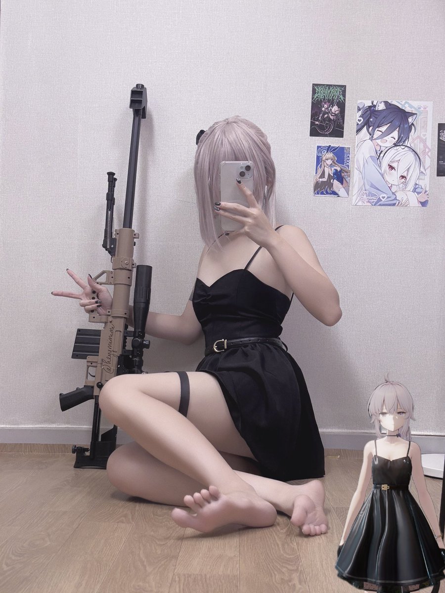 heyymimimi's tweet photo. M200 but i hate this toy gun so tinyyy 😭

#ドルフロ2 #GirlsFrontline2 https://t.co/Pzjm6s7zYn