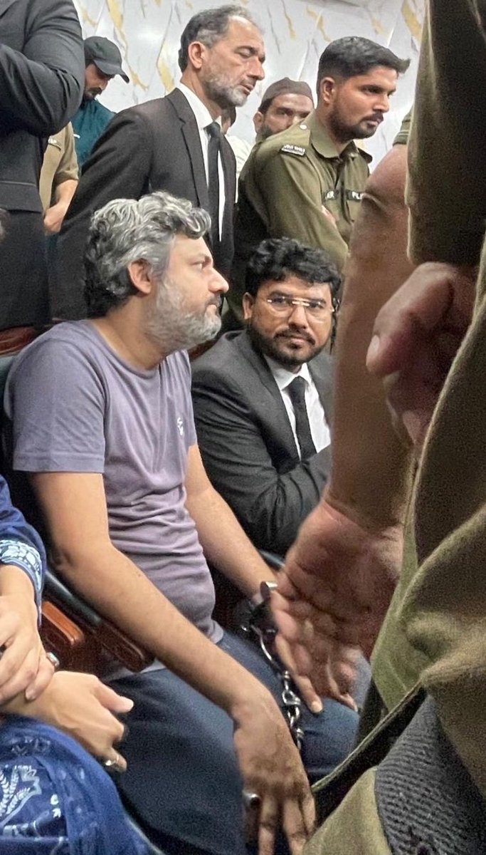 ShazadAkbar's tweet photo. This is how this regime treats its young professional and politician who’s only fault is not bowing down to them. 
Shameful. @Hammad_Azhar https://t.co/22zQZKTnpd