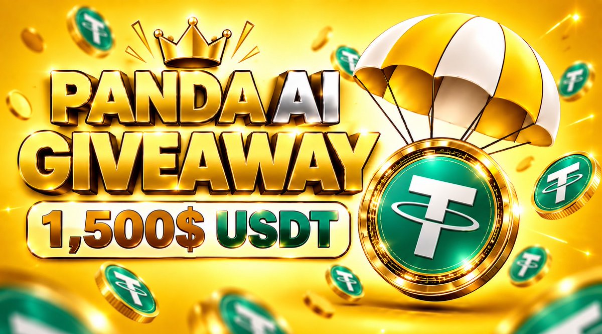 PandaAixbnb's tweet photo. Just a tiny fraction of the balance… 💰👀
Now it’s time to share some of it with the community! 🎁

🎉 $1,500 USDT GIVEAWAY 🎉
🏆 Multiple winners
💎 Real rewards, real community

Want to be one of the lucky winners?
• Follow @PandaAixbnb 
• Like & RT post 📌 
• Drop your $BNB wallet address below 👇

🚀 Don’t miss it!
PANDA AI 🐼🔥