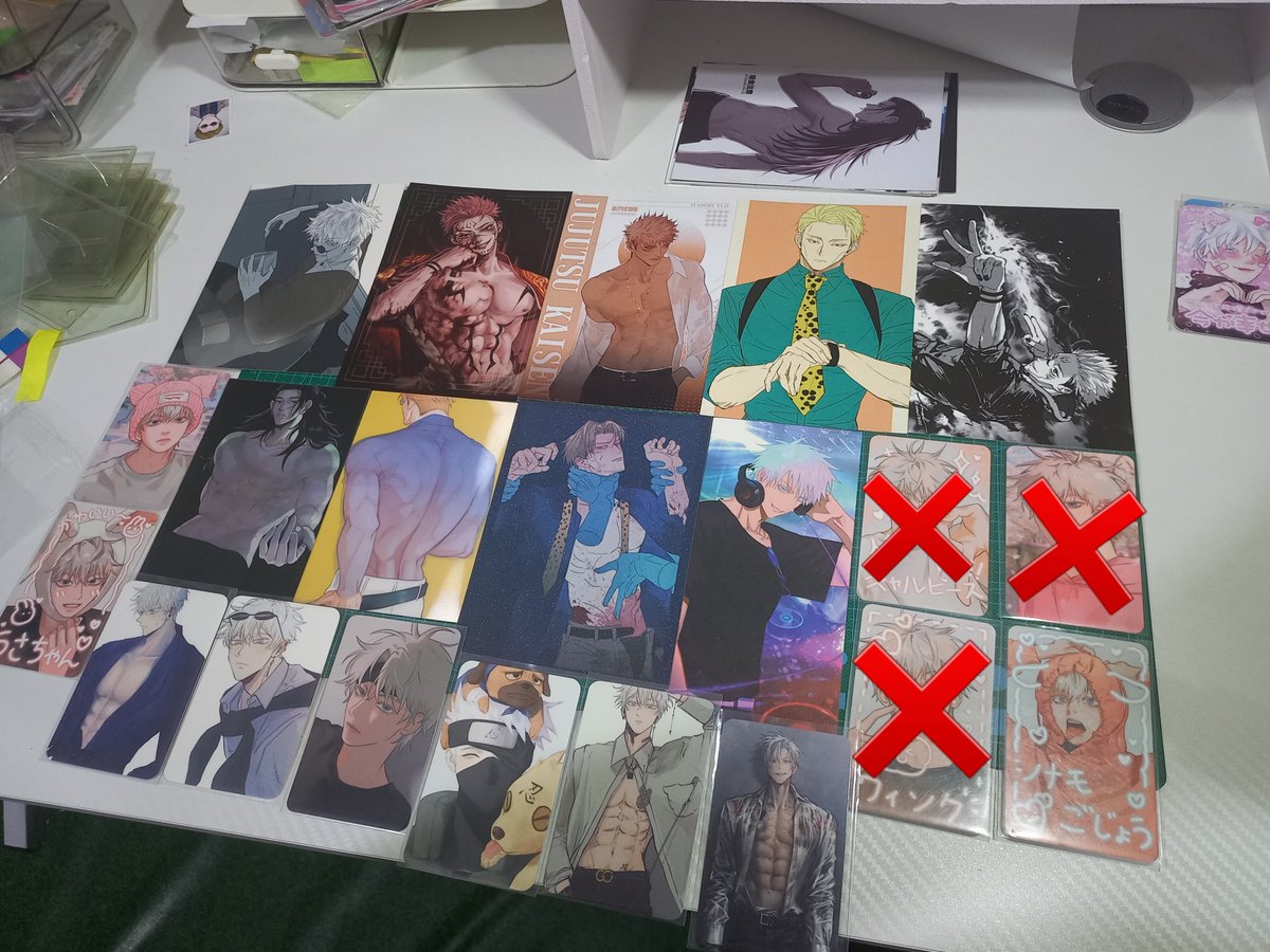 00070000_'s tweet photo. Wts Photocard and poscard anime 

Kakashi. Itachi. Gojo. Geto. Megumi. Yuji. Sukuna. Nanami. Toge inumaki. Toji. 

only toco‼️

#warungjjk #warunganime #warungnaruto #wts #zonauangㅤ #zonajajan #wtsjjk 

Link ⬇️ https://t.co/PylDjzRKjh