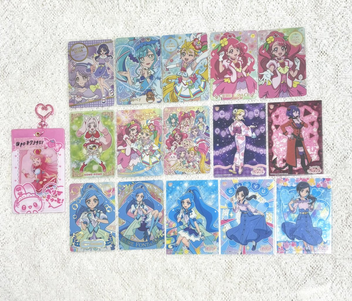 po873951's tweet photo. 【交換 買取 譲渡】映画 名探偵プリキュア キラキラカードグミ グミカ たんプリ キミプリ わんぷり プリキュア 

譲：画像1-3
求：今弾ワンダフル　定価＋送料

郵送交換>横浜手渡し
キラトレは比率違い可能です
検索からもお気軽にお声掛けください◎ https://t.co/ad0mpqLmc0