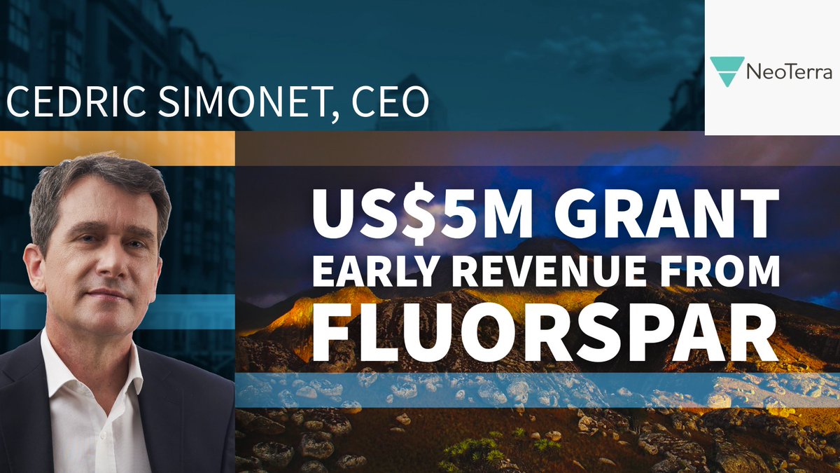 StockBoxMedia's tweet photo. NeoTerra US$5 million Grant to Unlock Revenue from Fluorspar Project

StockBox Media spoke to Cédric Simonet, CEO of NeoTerra Group Plc (LSE: TERA), about its US$5m U.S.-Africa Strategic Investment Program application to assess a larger-scale Monte Muambe fluorspar operation  

Watch Below ⬇️  
https://t.co/ShNqda7Z23

➡️ NeoTerra has applied to the U.S.-Africa Strategic Investment Program to assess a significantly larger fluorspar operation,.

➡️ A larger operation could potentially support local downstream processing, including an HF plant, reducing transport costs and potentially improving project economics.

➡️ The existing 50,000tpa fluorspar scoping study and environmental permitting are continuing independently of the grant application.