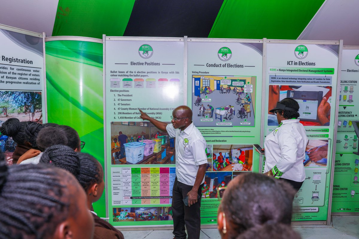 IEBCKenya's tweet photo. From 28th September to 3rd October 2026, @IEBCKenya will be at the Nairobi International Trade Fair (NITF) at the Jamhuri Park Showground, bringing electoral information and services closer to the public. 

#2027GE     #YourVoteYourVoice     #17thNovemberByelection https://t.co/o9MxvXXLgC