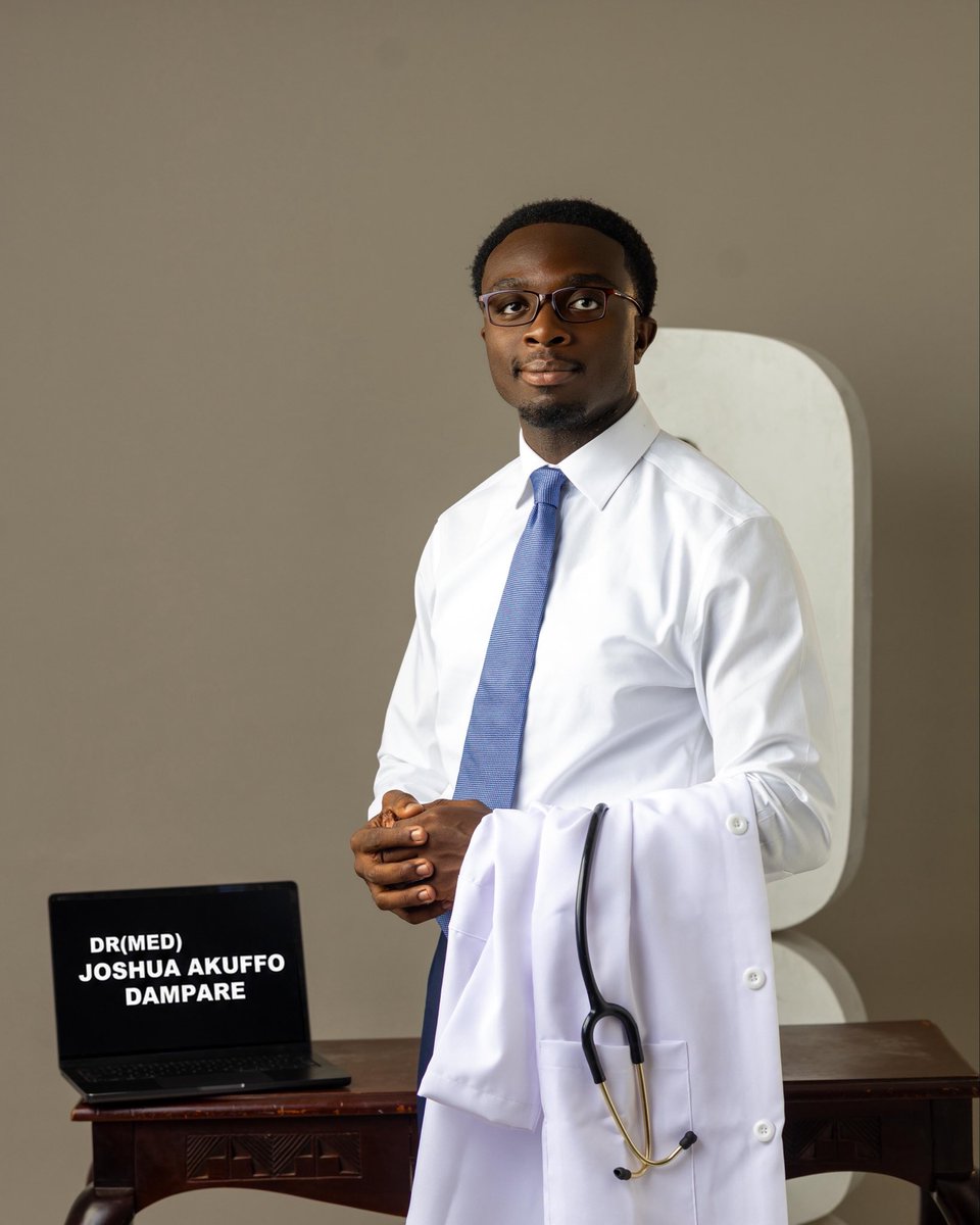jadampare's tweet photo. Last Friday, I brought to an end my 7-year journey as a medical student at KNUST.

Over the years, the different experiences, challenges, bonds and milestones have become lifelong memories.

It has been a long journey, but one I am deeply grateful for. All praise belongs to God🙏 https://t.co/dSXc887D2m