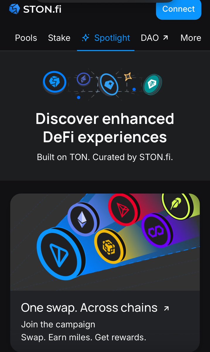 Zenofweb4's tweet photo. DeFi is getting more fragmented.

Different chains. Different liquidity pools. Different routes. Different interfaces.

That’s where https://t.co/qh8QW4Q3Za becomes interesting.

Instead of making users think about every step behind a swap, https://t.co/qh8QW4Q3Za focuses on making the experience feel much simpler on the front end.

With its DEX infrastructure and Omniston routing layer, users can access liquidity across TON, TRON and EVM ecosystems while the infrastructure handles the complexity underneath.

The bigger idea isn’t just “swap tokens.”

It’s making fragmented liquidity feel more connected.

As more liquidity and chains enter the onchain economy, infrastructure that can intelligently route that liquidity becomes increasingly important.

That’s the part of https://t.co/qh8QW4Q3Za I’m watching. 🧘