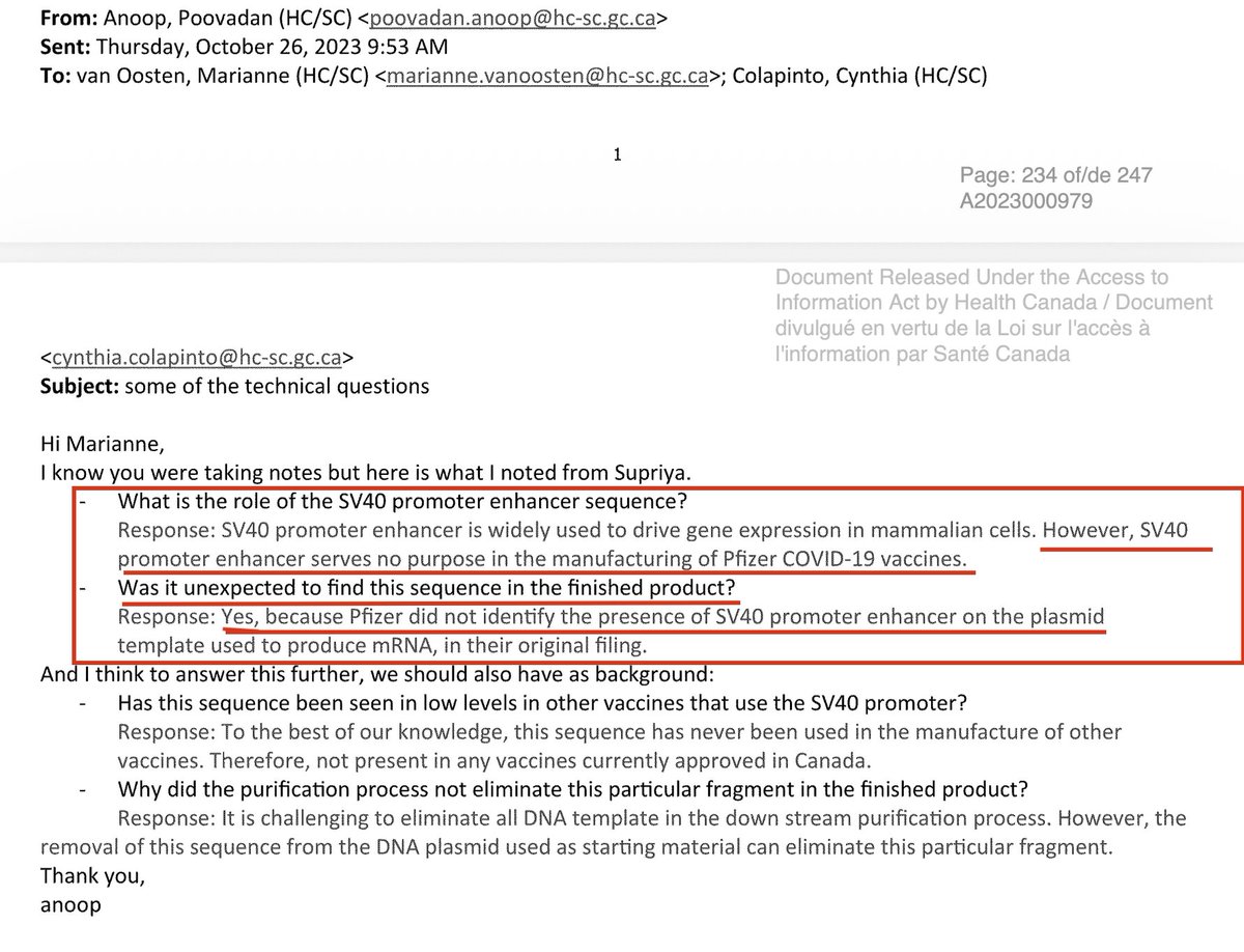 LionAdvocacy's tweet photo. 🚨🚨🚨Holy smokes. On January 29th, 2024, MP Mark Holland *seriously misrepresented* to Parliament, and Canadians, what a Senior Advisor at Health Canada (HC) had advised about the surprise presence of SV40 in the C19 💉: HC said SV40 was *unexpected*; Holland suggested it wasn't https://t.co/YVDiH2yFaD
