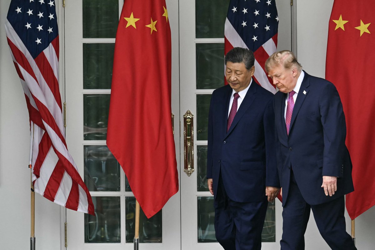 wiseadvicesumit's tweet photo. 🇺🇸🇨🇳 US-China just published the details of their “30-for-30” tariff framework.

The lists cover roughly $60B in trade, with $30B of goods from each side eligible for reduced tariff treatment.

But there’s a catch 👀

China’s list of 1,600+ US products excludes soybeans, one of America’s biggest agricultural exports to China.

US soybean exports to China were worth $12.8B in 2024.

A major detail for traders watching the new US-China trade truce.

JOIN FREE VIP GROUP :
https://t.co/rMgzCgGZdI