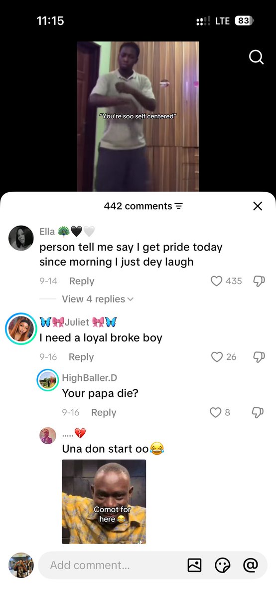 PAULin21m's tweet photo. TikTok comments Dey muzz me die 😭😭 The things people Dey type for comment section no normal at all 😂 https://t.co/4CDi4oLURd