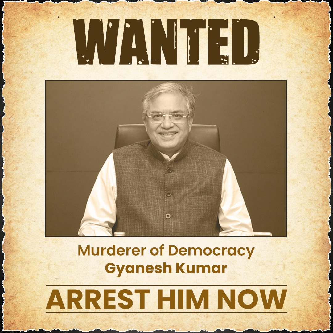 INCIndia's tweet photo. Deshdrohi Gyanesh Kumar https://t.co/AOQgxGm4tQ