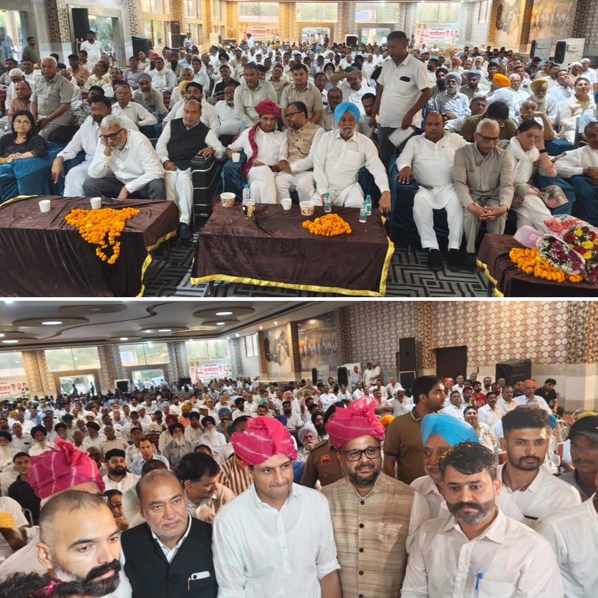 DeependerSHooda's tweet photo. आज📍शहजादपुर, अंबाला में...

सांसद @VarunMullana जी की अध्यक्षता में आयोजित शहजादपुर ब्लॉक कांग्रेस कार्यकर्ता सम्मलेन के सफल आयोजन के लिए अंबाला ग्रामीण कांग्रेस जिलाध्यक्ष @Dushyantcmulana जी को बधाई और नव-नियुक्त ब्लॉक अध्यक्ष दीपक राणा जी को शुभकामनाएं।

साथ आदरणीय विधायक @NirmalSMohra जी, पूर्व विधायक चौधरी लहरी सिंह जी, यमुनानगर विधानसभा से कांग्रेस प्रत्याशी रहे रमन त्यागी जी, अंबाला सिटी कांग्रेस जिलाध्यक्ष @pawanincambala जी, पंचकूला कांग्रेस जिलाध्यक्ष संजय चौहान जी, हरियाणा प्रदेश पंचायती राज सेल के अध्यक्ष फोमलाल जी, @INCAshokMehta जी, राम सिंह कोडवा जी समेत युवा कांग्रेस, NSUI, महिला कांग्रेस, सेवादल के पदाधिकारी, स्थानीय वरिष्ठ नेता, कार्यकर्ता मौजूद रहे।

@SanjaySDutt @BhupinderShooda @raonarenderinc @INCHaryana