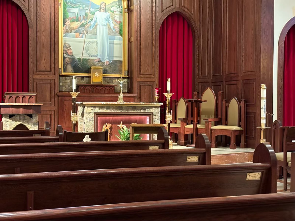 FormDisciples's tweet photo. A blessed time Friday at the North Metro Deanery PCL meeting hosted at @stbcatholic! 

#deanery #archatl https://t.co/d7bKFvwZkT