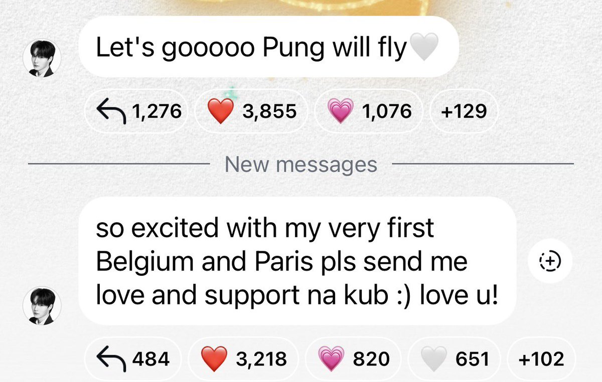 myheartknp's tweet photo. awwww bibi is so excited 😭🥹 we’re so excited for you our lovely poong and we know you’re going to slay in brussels and paris 🤍

#KengNamping 
#nampingster #KengHarit 
#Schiaparelli #PFW #Delvaux https://t.co/Qs5BZC7gPW