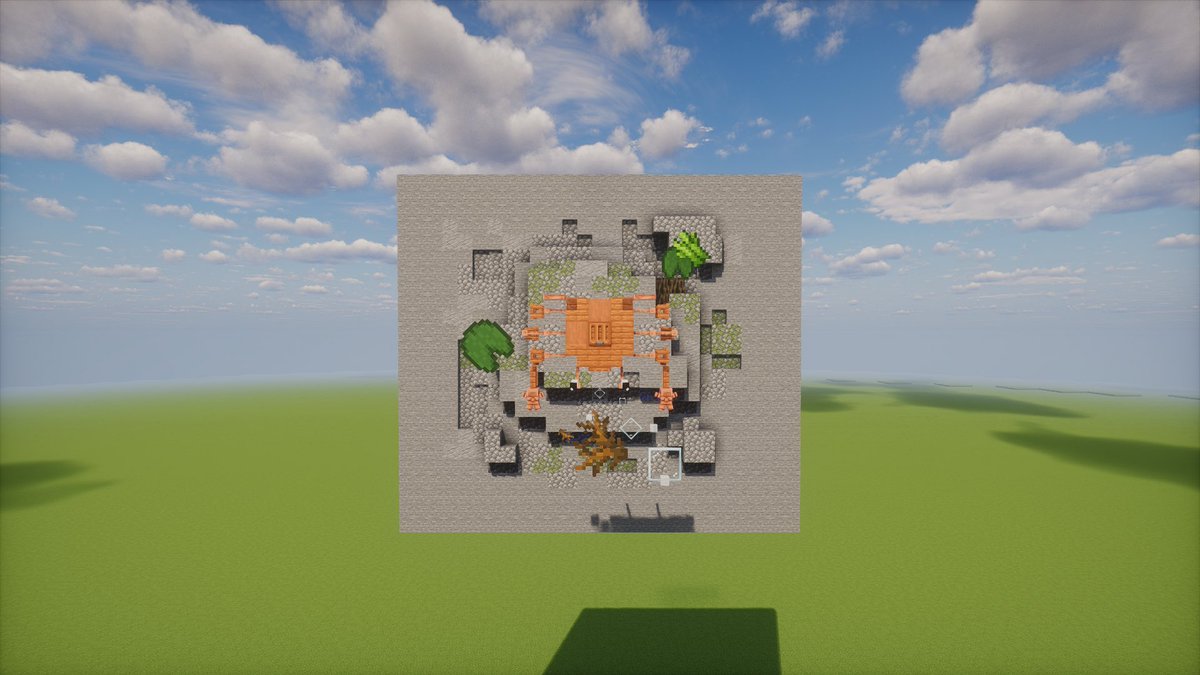 canine_ft's tweet photo. かにだよ
 #マイクラ建築コミュ
 #Minecraftbuilds
 #初投稿 https://t.co/U5HopuqwO3