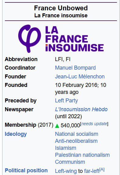 StefanFrancisci's tweet photo. The 2nd round will literally be:
National socialism vs Islamo-communism https://t.co/2PoCdyi6x5