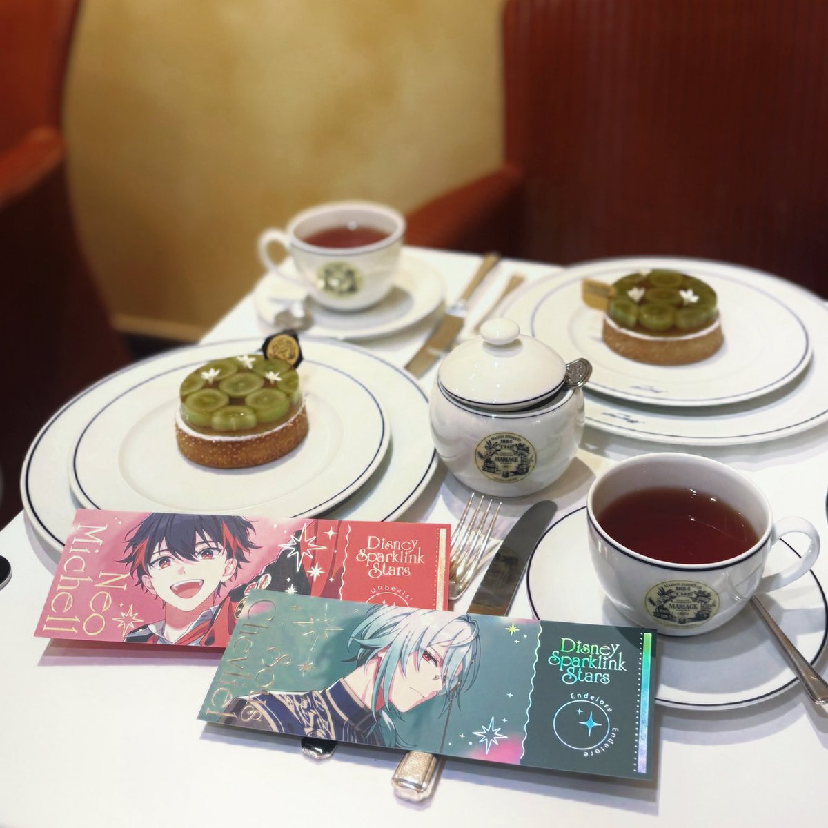 nnk_star's tweet photo. 紅茶すごい美味しかったし本格的だった🫖 https://t.co/jsb9fka0rb