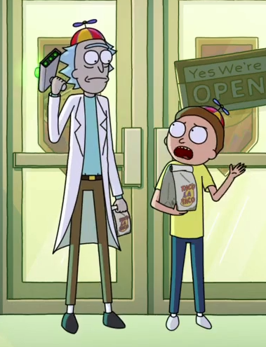 VilyaVlopick's tweet photo. big fan of propeller hat rick and morty https://t.co/opF7Vet2xs