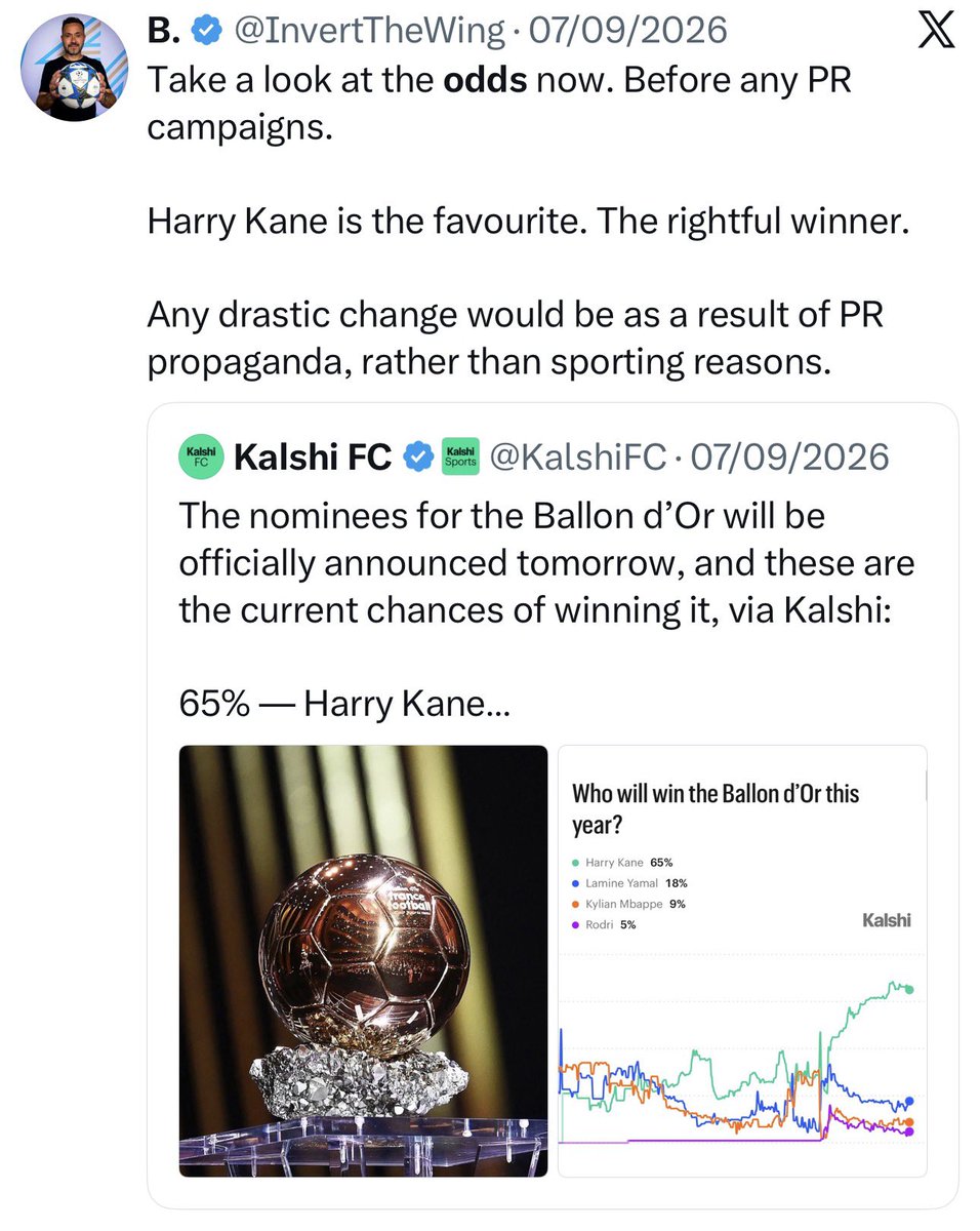InvertTheWing's tweet photo. Not even a month ago.

Not a single eligible football game has been played since this period.

Sums up the state of the award. https://t.co/FjFIDZGs51