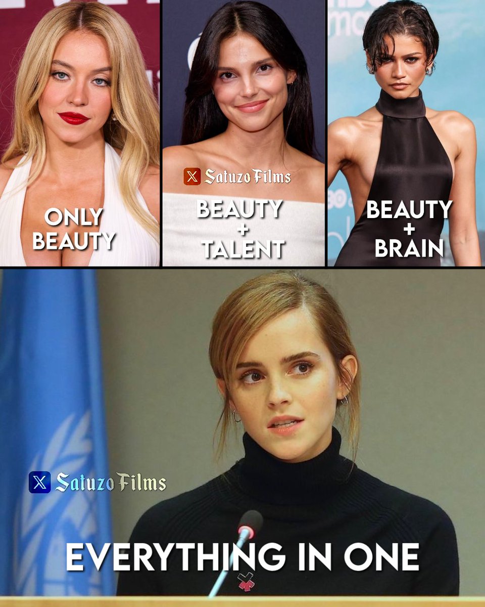 SatuzoFilms's tweet photo. Beauty, talent, brains… what else do you need? 👀🔥 https://t.co/b3wv7wL7Lg