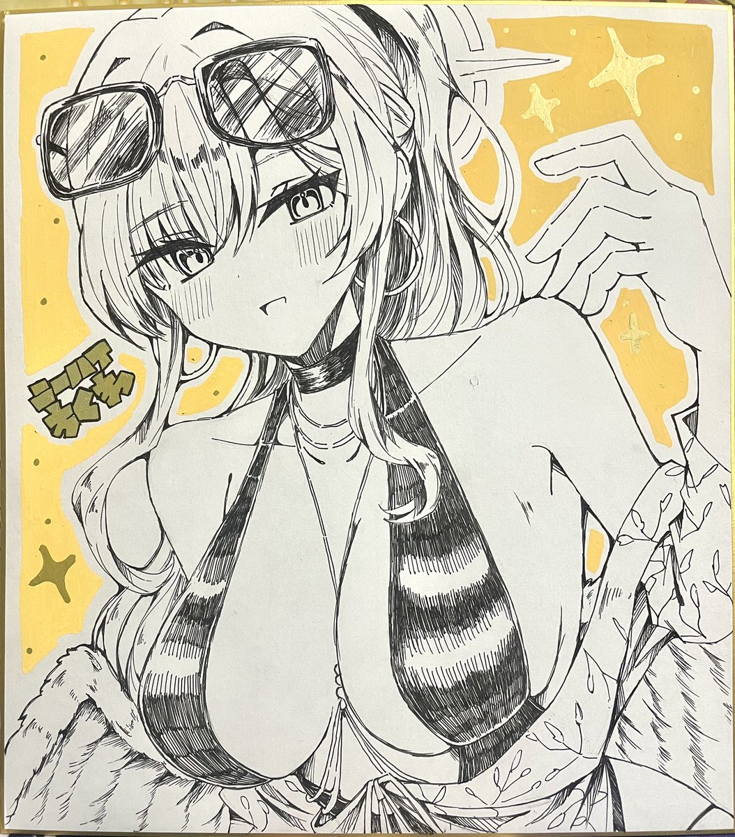 annzuwann's tweet photo. 水着ナギサ様 https://t.co/YYSP7DIzq4