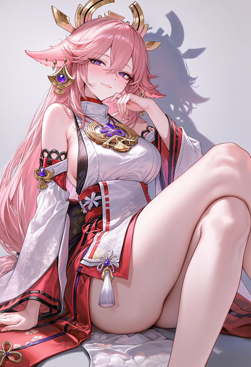 setsun4_love's tweet photo. 原神 八重神子 https://t.co/J6uehuZ6Wk
