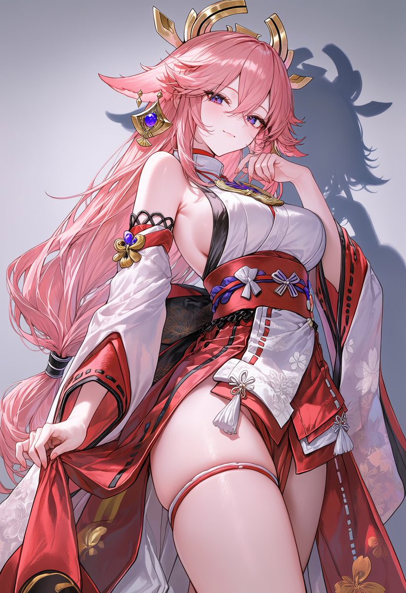 setsun4_love's tweet photo. 原神 八重神子 https://t.co/J6uehuZ6Wk