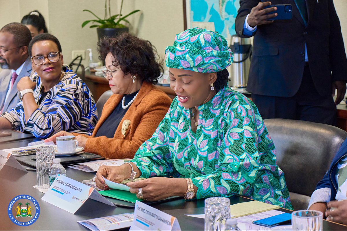 Ladyfatimabio's tweet photo. During the 81st United Nations General Assembly in New York, I was privileged to join my sister First Lady H.E. Ana Dias Lourenço  of Angola and distinguished African leaders for an important high-level dialogue on Advancing Reparative Justice, Cultural Restitution and Africa’s Creative Economy Transformation.

This was more than a conversation about the past. It was a conversation about Africa’s future.

Africa’s cultural heritage tells the story of our people, our identities, our civilizations and our contributions to the world. For generations, precious artefacts and cultural treasures have been taken from our continent, while much of Africa’s creative wealth and intellectual contribution has not always translated into opportunities for our people.

Cultural restitution is therefore not simply about the return of objects. It is about restoring history, dignity, identity and ownership, while creating pathways for future generations to learn from and build upon their heritage.

Equally important is the transformation of Africa’s creative economy. Our artists, filmmakers, musicians, writers, designers, performers, artisans and young innovators possess extraordinary talent. With the right investment, infrastructure, intellectual-property protection, markets and opportunities, Africa’s creativity can become an even stronger driver of jobs, entrepreneurship and sustainable economic growth.

The dialogue, including the work of AUDA-NEPAD’s African Art and Artefact Return Initiative (A3RI) and Africa Creatives, Sports and Recreation Programme (ACSAR), is an important step toward turning recognition into practical action.

As we move through the 2026–2036 Decade of Reparations, Restitution and Justice, Africa must continue to shape this agenda on its own terms — ensuring that our heritage is protected, our stories are told by us, our cultural assets are valued, and our young people can build prosperous futures from the richness of who we are.

I was honoured to stand alongside fellow First Ladies in support of this important continental journey.

Our heritage is our identity. Our creativity is our strength. Our future is ours to shape.

FMB.