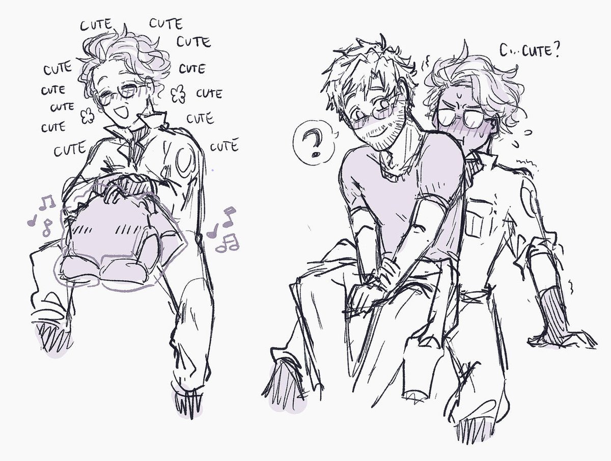 micchiart's tweet photo. some silly quick doodles 😭 #projecthailmary #phm #gracerocky #grocky https://t.co/Ogwc9nQ3rd
