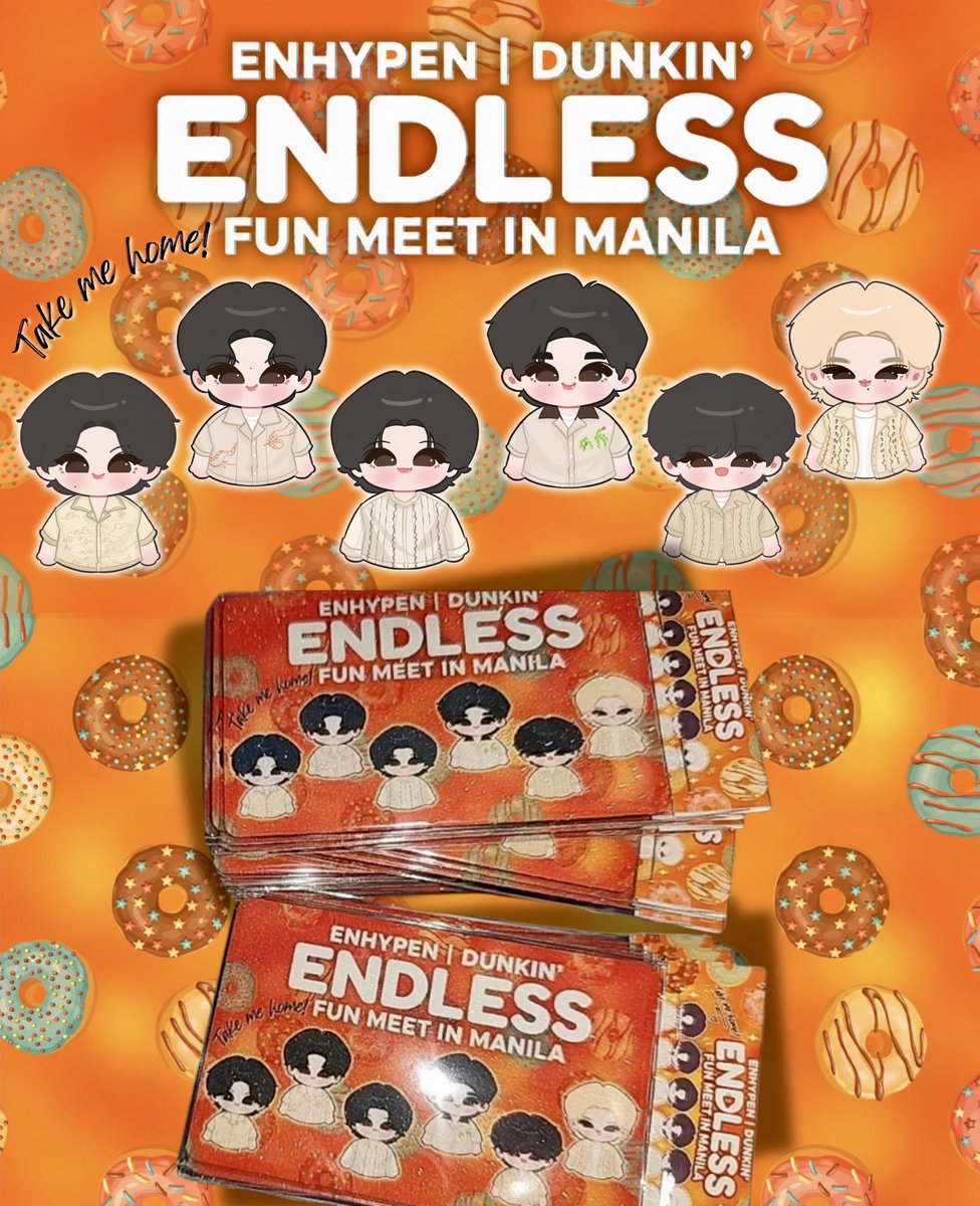 DealwithAhjiii's tweet photo. ENHYPEN x DUNKIN’ ENDLESS FUNMEET

Freebies/Fan support by @dealwithahjiii
📅 10.03.26 

𝘾𝙪𝙩𝙞𝙚𝙨 𝙞𝙣 𝘽𝙖𝙧𝙤𝙣𝙜 𝙧𝙚𝙛 𝙢𝙖𝙜𝙣𝙚𝙩 💞

🎨: @milajane_00 tysm!

No need to follow but rt &amp; likes are appreciated 🫶 See you there 👋

#DunkinPH_ENDLESS #ENDLESSFunMeet #ENHYPEN https://t.co/ws5b4aOG7t