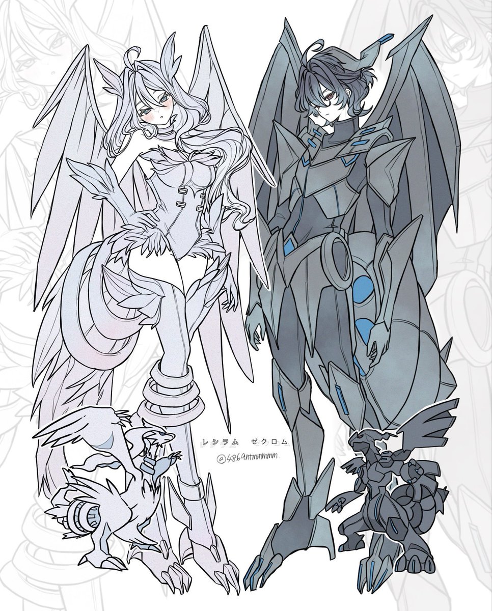 4869ntmmmmm's tweet photo. ♂︎︎ ♀で並べて描いてるのはかなり少ない😌 https://t.co/BdwYjKHYoL