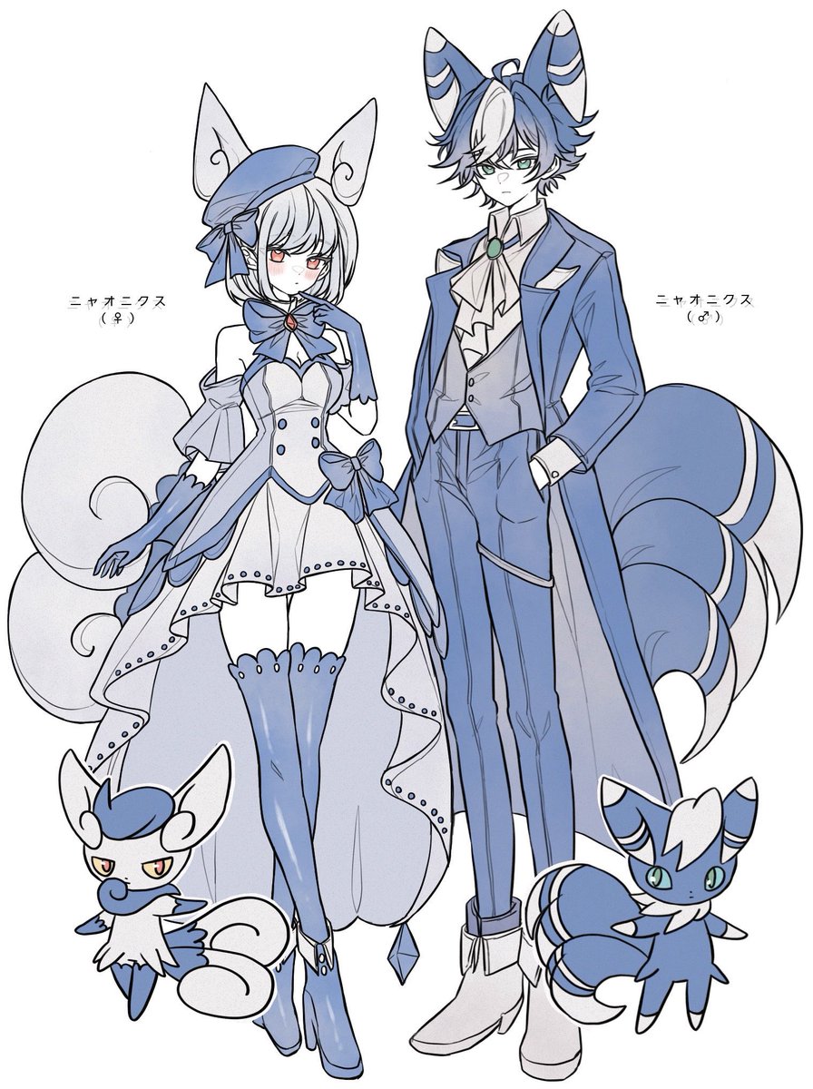 4869ntmmmmm's tweet photo. ♂︎︎ ♀で並べて描いてるのはかなり少ない😌 https://t.co/BdwYjKHYoL